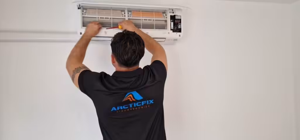 Airco installatie door Arcticfix in Ede bij woning